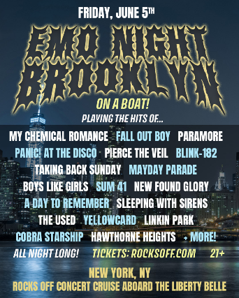 Emo Night Brooklyn ON A BOAT!